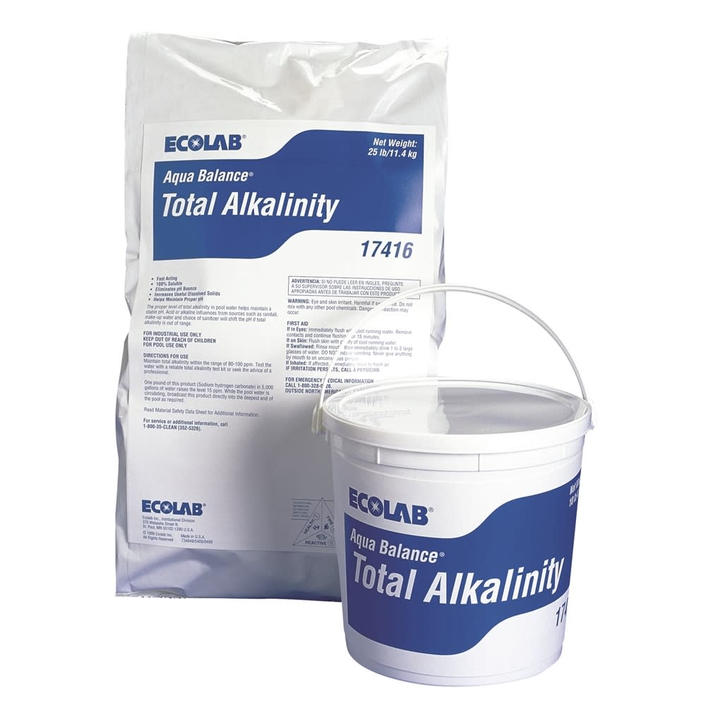 SELLS TOTAL CONTACT AQUA PURE 10号 GuestSupply US | Ecolab® Aqua Balance Total Alkalinity, 10lb, #6117415